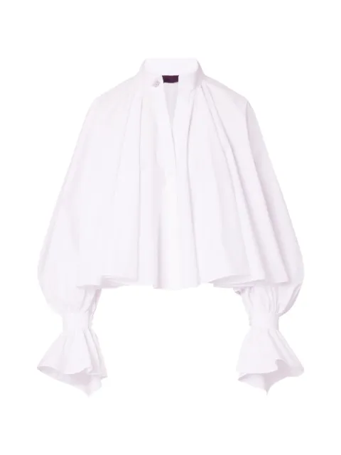 LIU JO soft poplin shirt White PF6025T039A11111