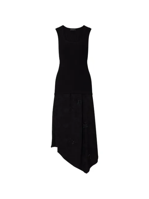 LIU JO dress with jewel embroidery Black PF6013MS99E22222