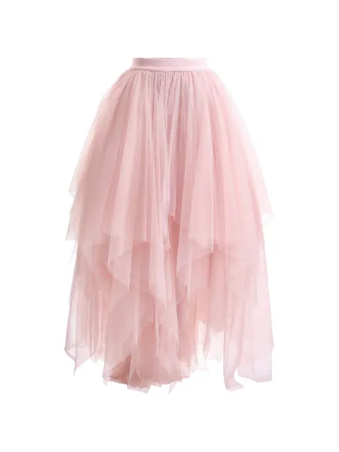 Gemy Maalouf layered tulle skirt Pink GMCPS277999MS