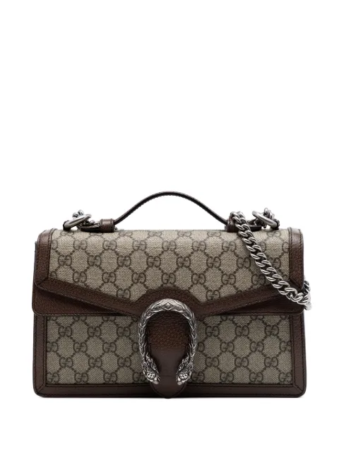 Gucci Pre-Owned 2016-2026 GG Supreme Dionysus Top Handle Bag satchel Neutrals WHC838OD2PNJLV2B