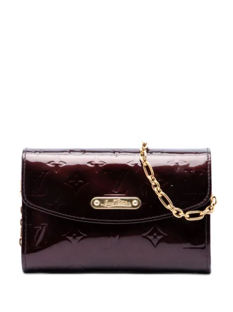 Louis Vuitton Pre-Owned 1990-2020 Monogram Vernis Bel Air Pochette crossbody bag Purple 97PWHMYEY25KN8IC