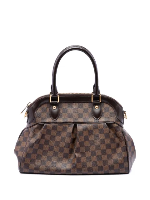 Louis Vuitton Pre-Owned 2000-2026 Damier Ebene Trevi PM satchel Brown 0D8HYZUSGWIV49GM