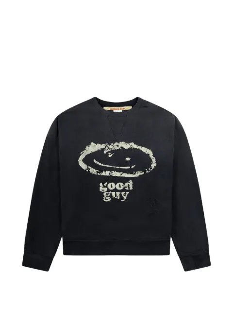 SECND SLF graphic-print sweatshirt Black GDCVTBLK