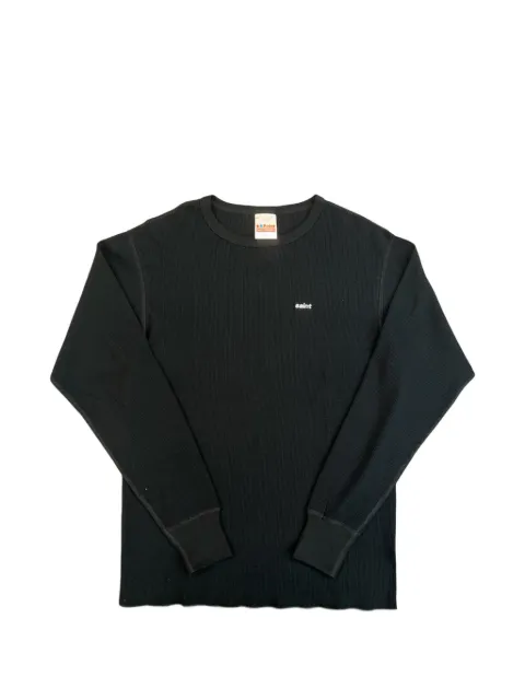 SAINT MXXXXXX long-sleeve sweatshirt Black SMMK80000032
