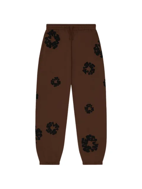 Denim Tears Cotton Wreath track pants Brown DT631