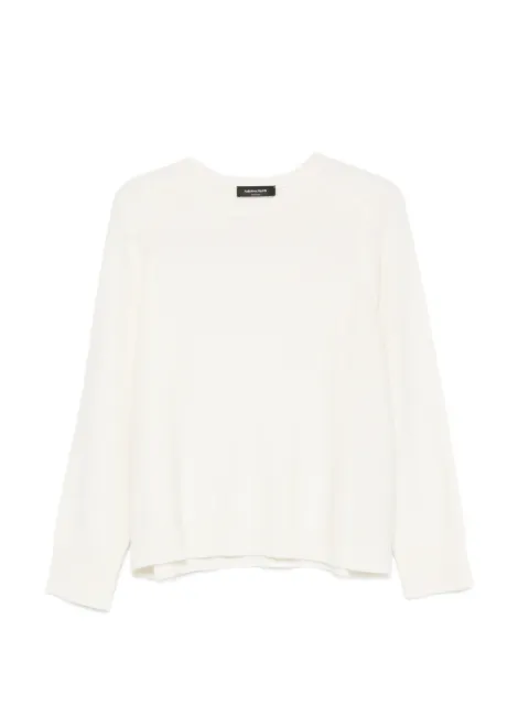 Fabiana Filippi sequin-embellished raglan-sleeve wool sweater Neutrals MAD216F097D2960000