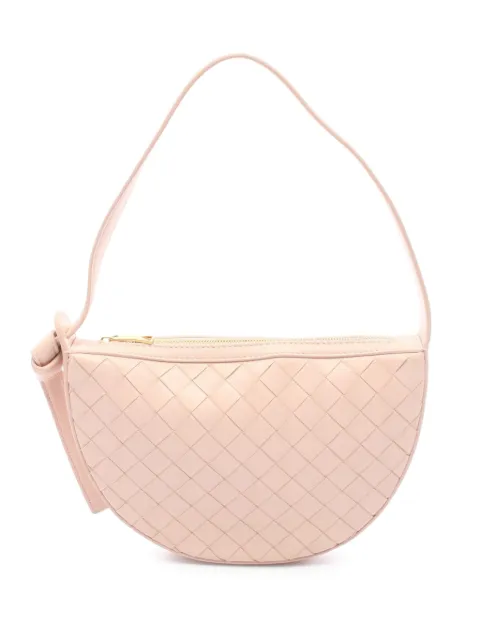 Bottega Veneta Pre-Owned 2012-2026 Intrecciato Mini Sunrise shoulder bag Pink TQSB8RL3R4MGB42U