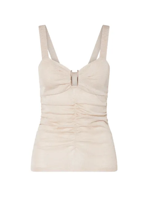 LIU JO elegant Lurex® top Neutrals PF6056MA71N