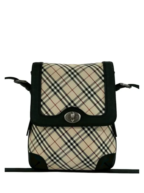 Burberry Pre-Owned 2000-2017 Nova Check Canvas crossbody bag Neutrals C1FIFYSU1GIXRI8G
