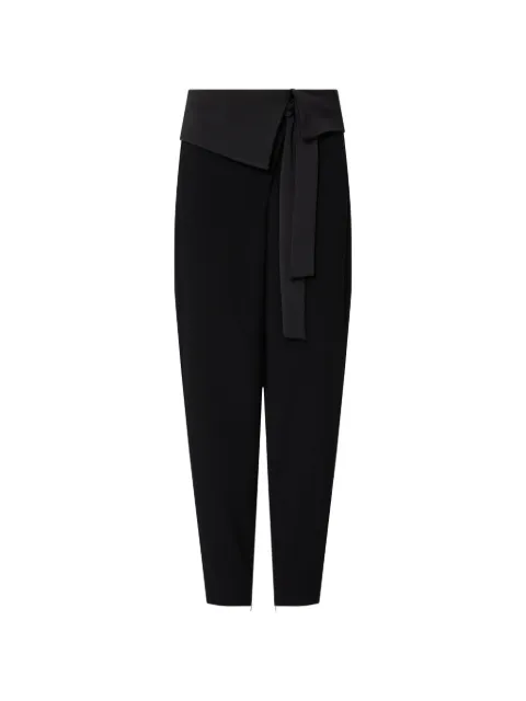 LIU JO trousers in envers satin Black PF6028T397022222