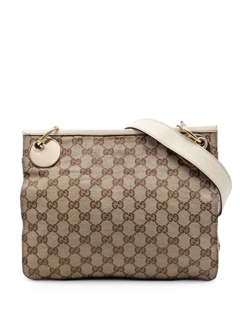 Gucci Pre-Owned 2000-2015 GG Canvas Eclipse crossbody bag Neutrals PM7LF3X3QUPZWKOP