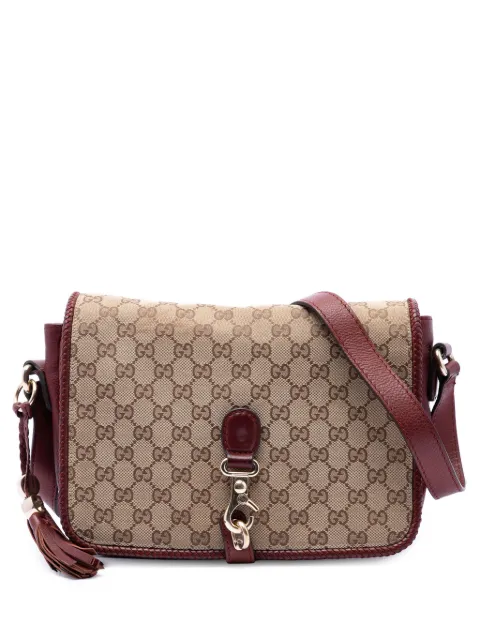 Gucci Pre-Owned 2016-2026 GG Canvas Marrakech crossbody bag Neutrals M4YW2UGCY7NE8M3E