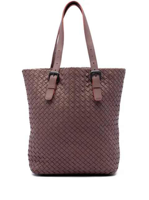 Bottega Veneta Pre-Owned 2012-2026 Nappa Intrecciato tote bag Pink H6UEPHM8NXOWWMGH