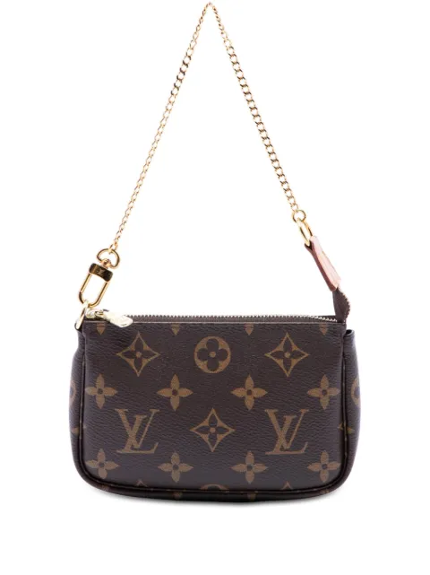 Louis Vuitton Pre-Owned 2020 Monogram Mini Pochette Accessoires handbag Brown G6AESEXMX9FYOVPD