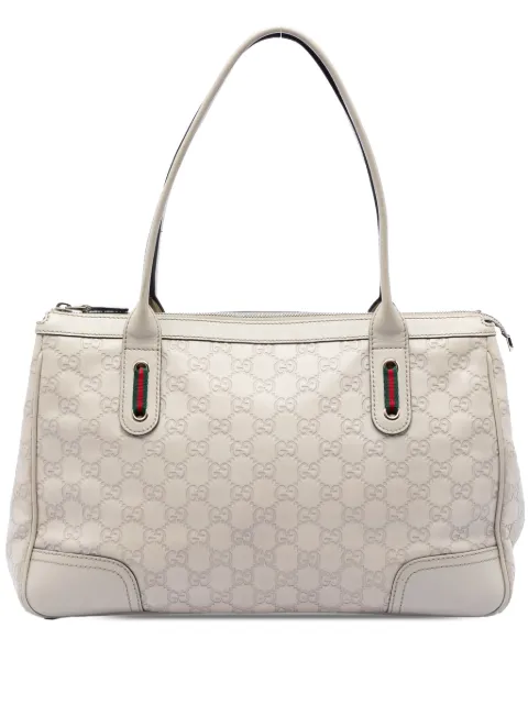 Gucci Pre-Owned 2016-2026 Guccissima Web Princy tote bag Neutrals C1F2J1T0OI9ZMOIK