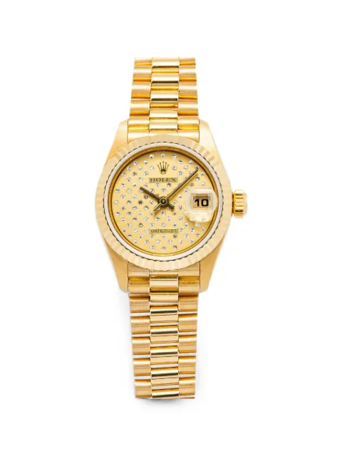 Rolex Datejust diamond 26mm watch Gold 69178