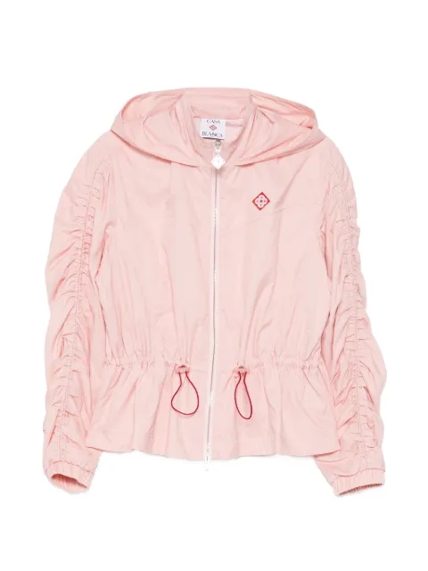 Casablanca ruched drawstring jacket Pink WPF26JTP52401