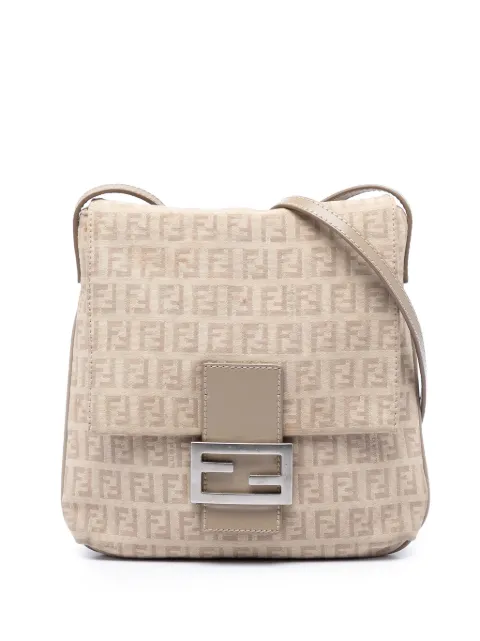 Fendi Pre-Owned 2000-2010 Zucchino Canvas crossbody bag Brown CA0R43N1002SUMQZ