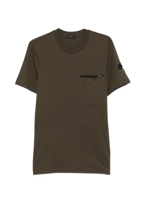 Moncler chest-pocket T-shirt Green L20918C0000589B8Q