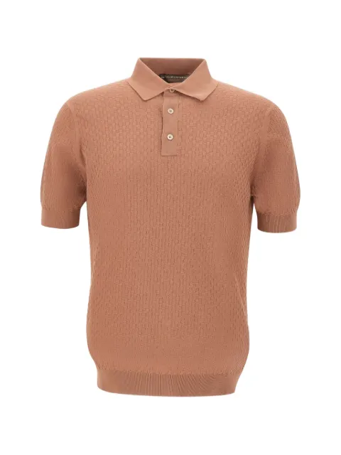 Filippo De Laurentiis short-sleeve polo shirt Pink PL1MCCR14Q065