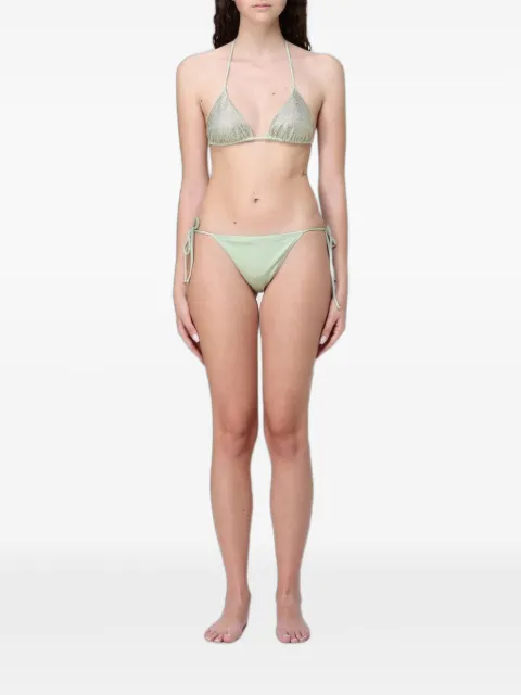 MC2 Saint Barth rhinestone-embellished bikini Green MALE00200236L