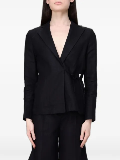 Colmar wrap-tie blazer Black 84406AZ99