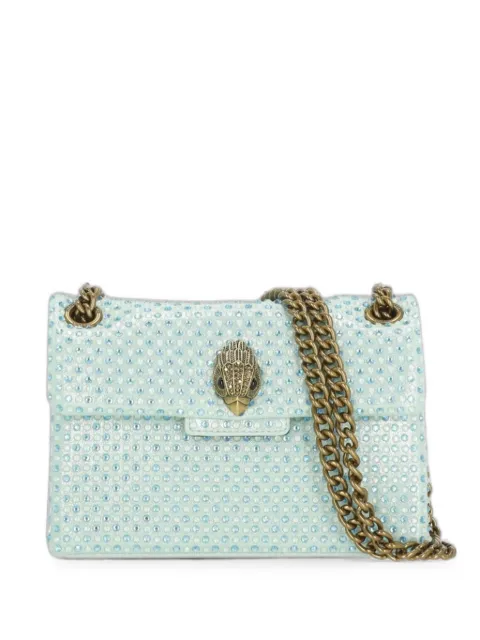 Kurt Geiger London Fabric Mini Kensington crossbody bag Green 50181