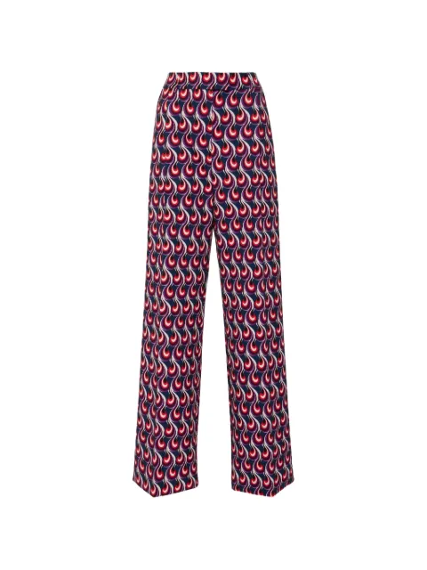 La DoubleJ loose pants Blue TRO0135JER034MLT01BU03