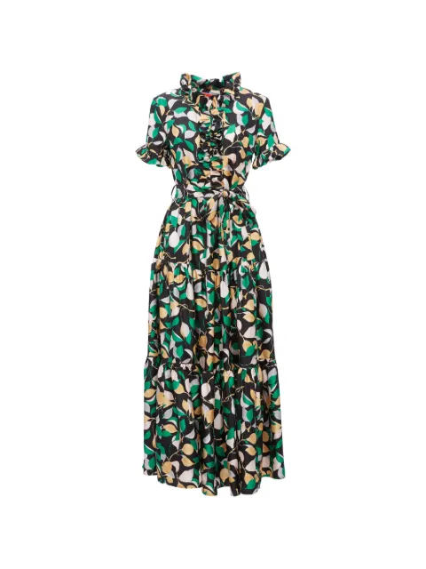 La DoubleJ long and sassy dress Black DRE0017SIL001ORH01BL01
