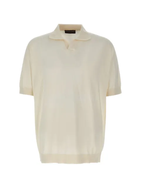 Filippo De Laurentiis polo-collar T-shirt White PL1MCSKTRCR14R020