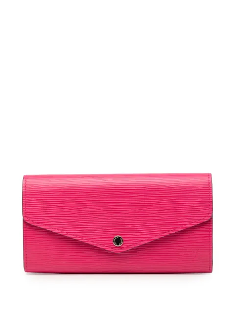 Louis Vuitton Pre-Owned 2017 Epi Sarah Wallet long wallets Pink JJGWJKJOMVQOFSP0