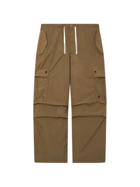Palm Angels Palm Type cargo trousers Brown PAMCF02F26FB016310