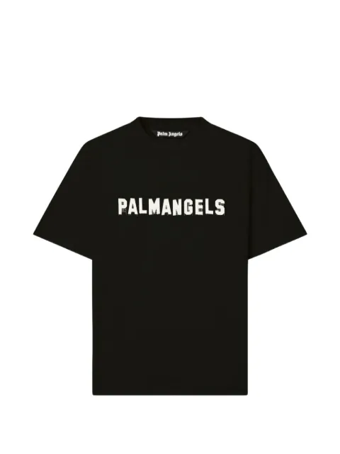 Palm Angels Palm Hills regular T-shirt Black PAMAA01W26JR18