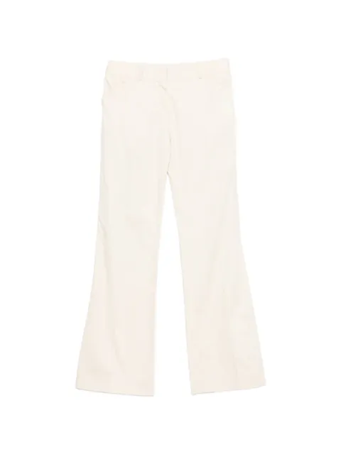 Miu Miu Pre-Owned 2000s flared trousers Neutrals MI250BVW