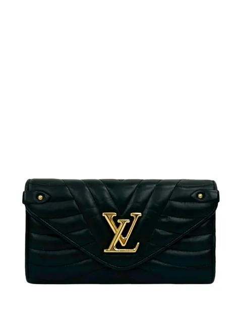 Louis Vuitton Pre-Owned 2018 New Wave Wallet long wallets Black NWZLFYVG3QNAMOAY