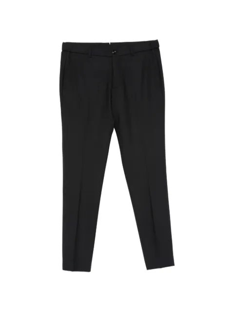 Berwich pressed-crease straight-leg trousers Blue MORELLOELAX