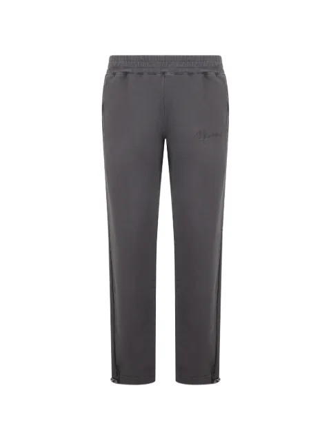 Moschino logo-embroidered track pants Grey A03340226