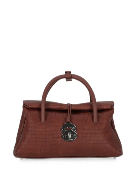 Zanellato small Dotta leather shoulder bag Brown 0687502330000S
