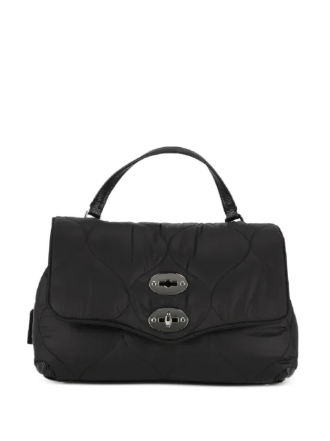 Zanellato Postina Lunaria quilted shoulder bag Black 0709302310000S