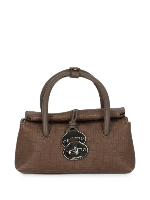 Zanellato baby Dotta leather shoulder bag Brown 0687502330000B