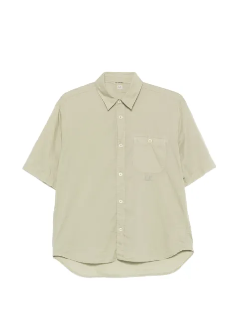 C.P. Company chest-pocket short-sleeve shirt Green 20CMSH224A110349G610