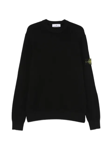 Stone Island 5100011 pure RWS wool jumper Black L2S155100011S01C4