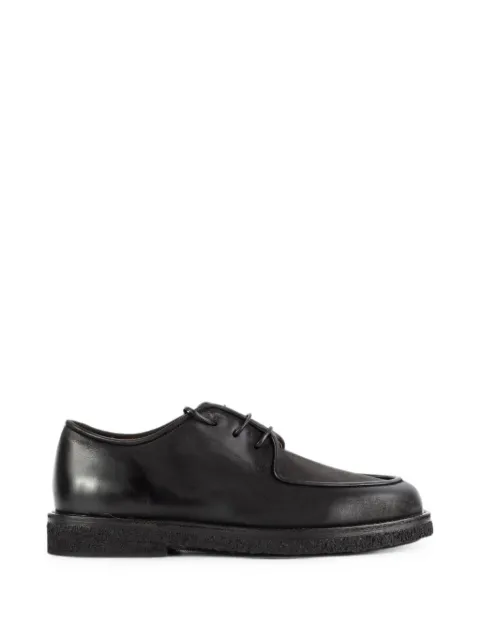 Marsèll Moccar leather derby shoes Black MM4856