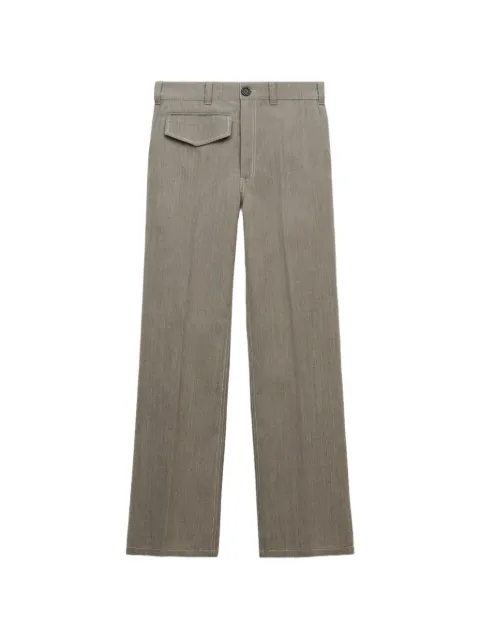 Marni gray wool pants with pocket Grey PAMA0652J0UTWA46
