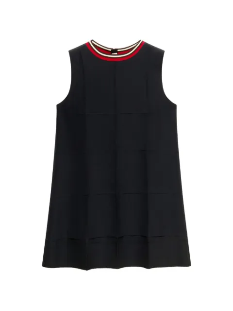 Marni pleated sleeveless mini dress Black ABMA1576U0UTWA55