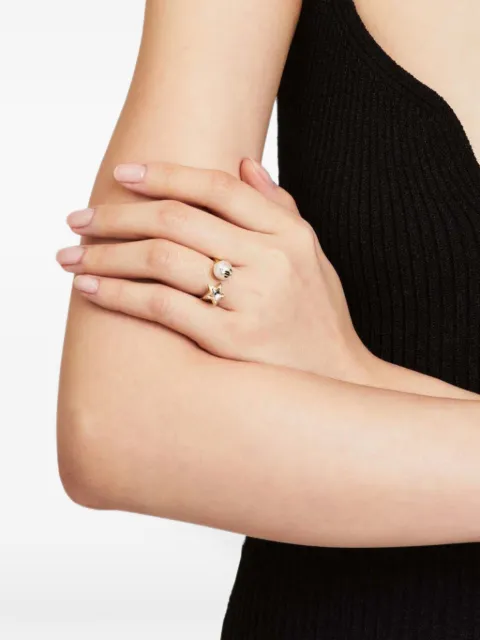 Jimmy Choo JC Star Pearl ring Gold JCSTARPRINGJIQ