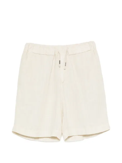 InLinum drawstring-waist shorts Neutrals CIL20TORTORA