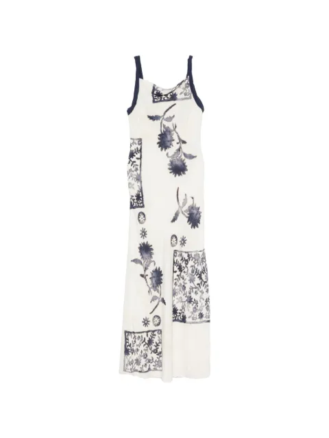 SIR. floral-print cowl-neck maxi dress Neutrals SIR2261028