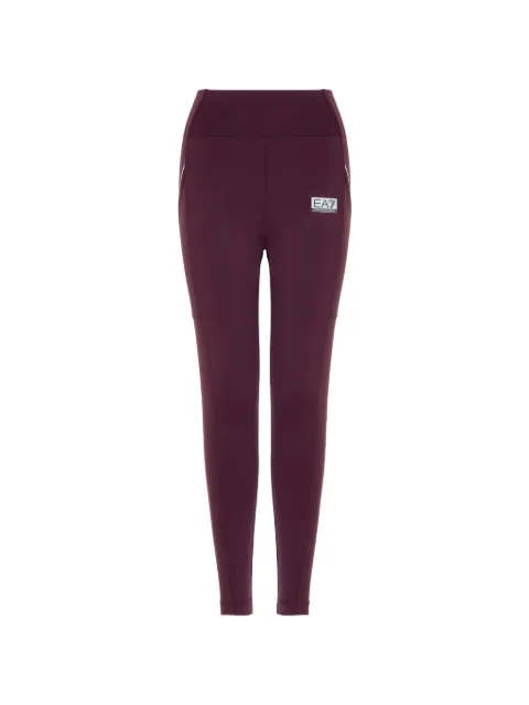 Ea7 Emporio Armani logo-print leggings Red 7W000594AF13534