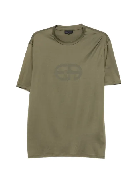 Emporio Armani logo-print short-sleeve T-shirt Green EM004581AF10017